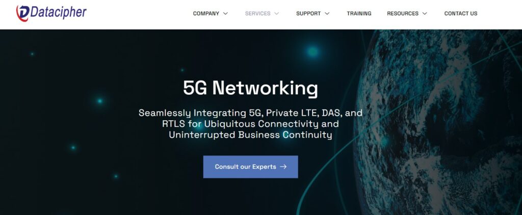 datacipher 5G networking