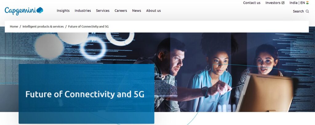 capgemini - 5G System Integrators in india 