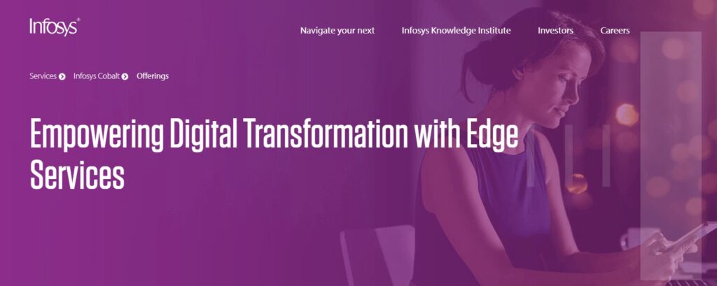 Infosys - Edge Computing Integration Services in India