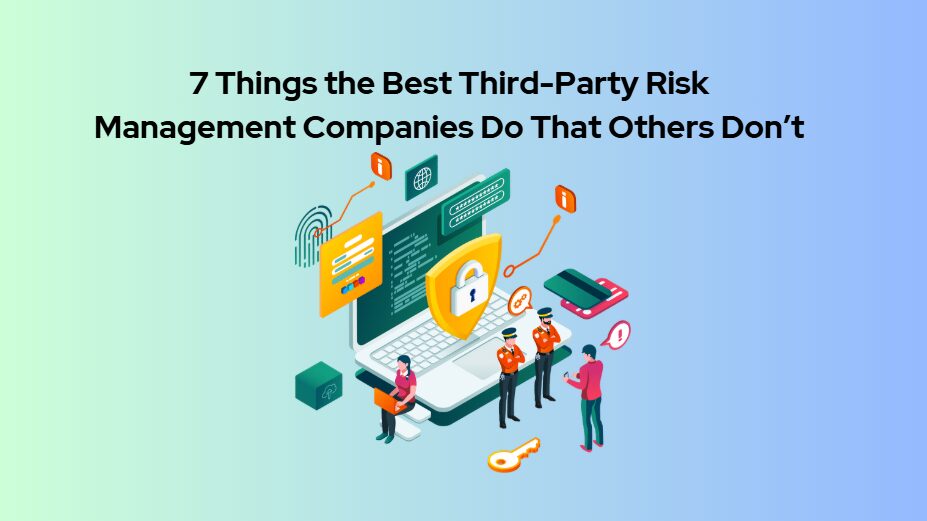 third party risk management company